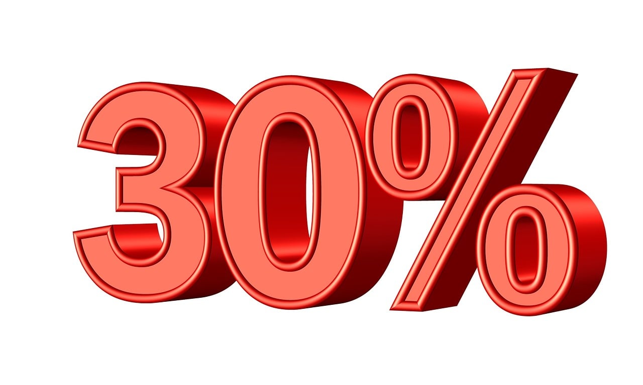 thirty, 30, percent-706885.jpg